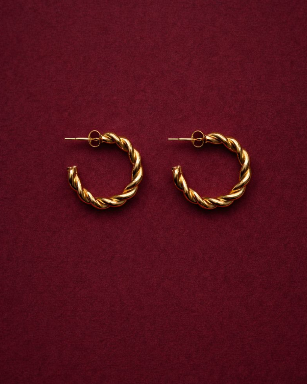 Argola Brilhante Moonlight