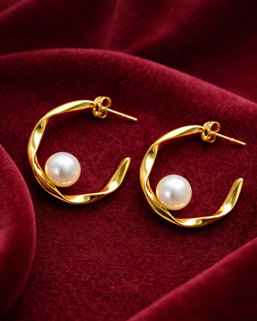 Brinco com Pérola Moonlight